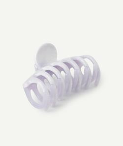 Pince à cheveux violette effet nacré - TU
