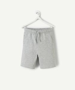 Bermuda garçon en coton bio gris - 6 A