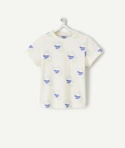 T-shirt manches courtes bébé garçon en coton bio imprimé homard - 18 M