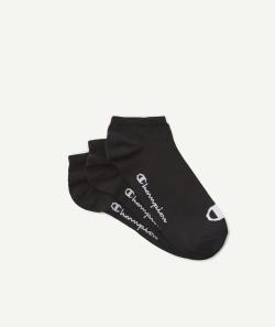 Les 3 paires de socquettes invisibles noires - 43-46