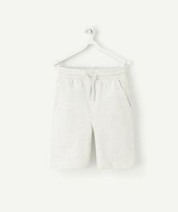 Bermuda en coton gris clair garçon - 9 A
