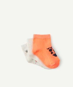 Le lot de 3 chaussettes aux nuances fluo - 15-17 - Soldes