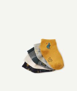 Le lot de 5 paires de chaussettes avec animation - 15-17
