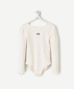 Le body rose pastel en maille ajourée - 10 A