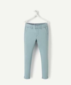 Hugo le pantalon chino garçon bleu en fibres recyclées - 2 A