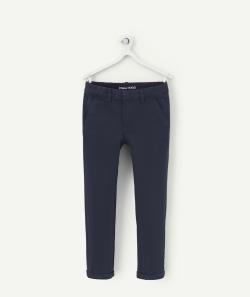 Hugo le pantalon chino garçon bleu marine en fibres recyclées - 4 A