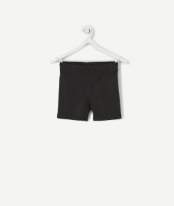 Short cycliste noir en fibres recyclées - 10 A