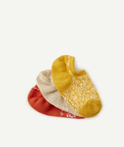 Lot de 3 chaussettes fille avec imprimé - 31-34