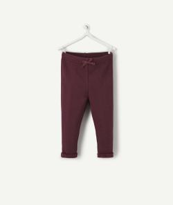 Legging couleur mauve avec noeud fantaisie bébé fille - 6 M
