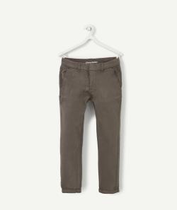 Hugo le pantalon chino gris garçon avec poches - 10 A