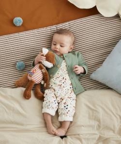 Le gilet kaki en rembourrage recyclé et coton - 6 M