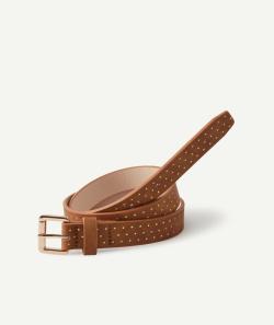 La ceinture camel avec pois dorés - 70-75