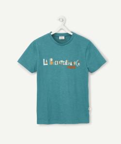 Cosmic vibes - t-shirt vert vierge en coton bio enfant - 9-10A