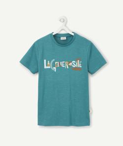 Cosmic vibes - t-shirt vert taureau en coton bio enfant - 6-8 A