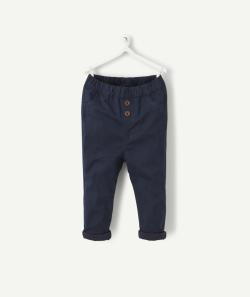Pantalon sarouel bleu marine avec boutons bébé garçon - 18 M
