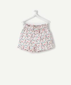 Short bébé fille en coton bio imprimé avec coeurs - 36 M