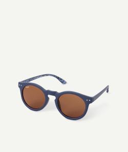 Lunettes de soleil bleues en plastique recyclé - TU