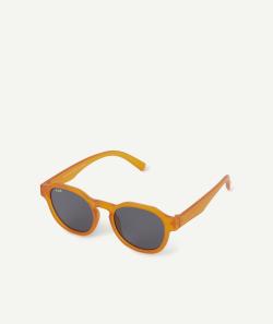 Lunettes de soleil garçon en plastique recyclé orange - TU