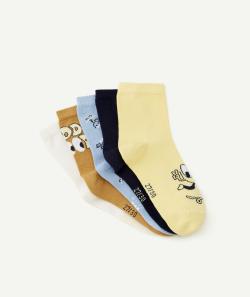 Lot de 5 paires de chaussettes garçon en coton biologique good mood - 38-40