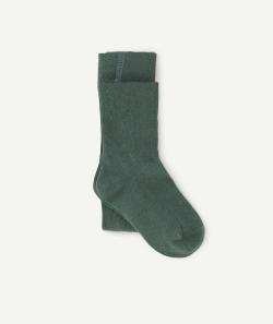 Collant fille vert forêt - 27-30