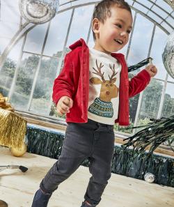Jean slim bébé garçon en viscose responsable noir - 9 M