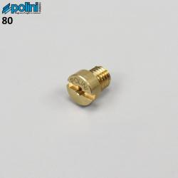 Gicleur 80 Ø5 mm carburateur PHBG, SHA, PHDG Polini