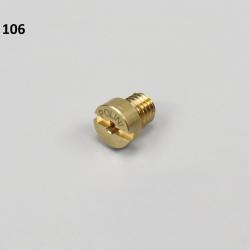 Gicleur 106 Ø5 mm carburateur PHBG, SHA, PHDG Polini