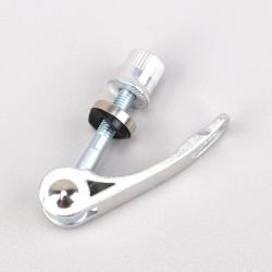 Serrage rapide de collier de tige de selle vélo 50 mm gris