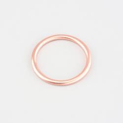 Joint de bouchon de vidange Ø26x32 mm cuivre/plastique 3RG
